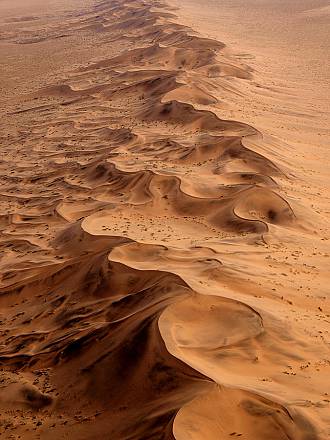 Deserto, terrapieno, vacuolo, buco